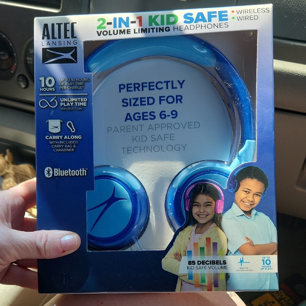 Altec Lansing Blue Kid Safe Headphones